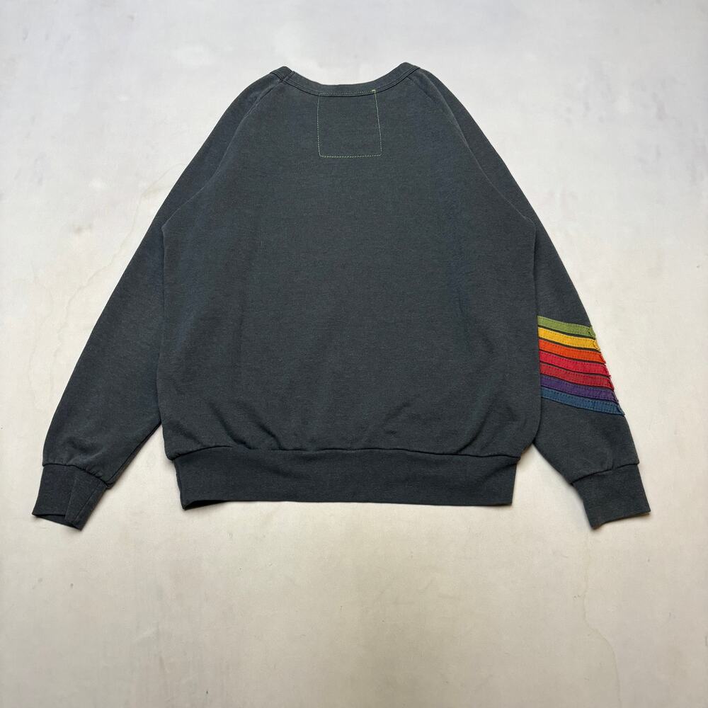 Aviator Nation Bolt Stitch Chevron 5 Crew Sweatshirt Women's M Loungewear - Picture 3 of 9